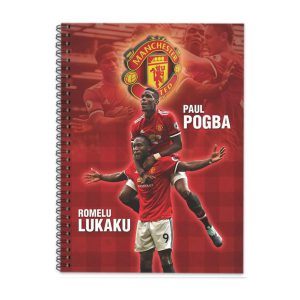 Mancherster utd Football Notebook